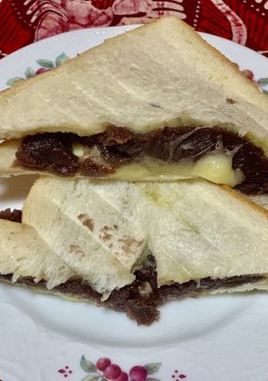あんことチーズサンド-レシピのメイン写真