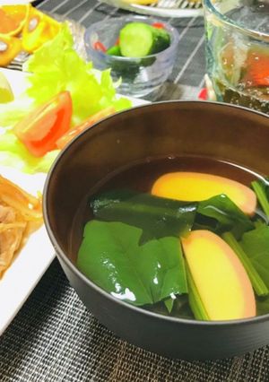 優しい味のお吸い物・時短レシピすまし汁-レシピのメイン写真