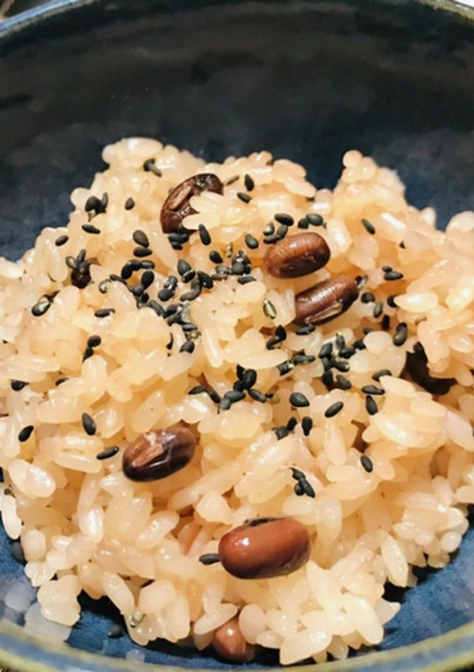ちょうどいい固さの簡単お赤飯・基本の赤飯-レシピのメイン写真