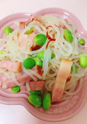 白滝ペペロンチーノ-レシピのメイン写真