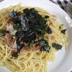 รูปของ 大絶賛納豆を使った納豆パスタ