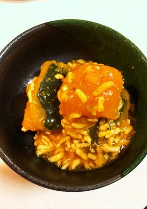 低糖質☆かぼちゃの鶏そぼろあんかけ-レシピのメイン写真