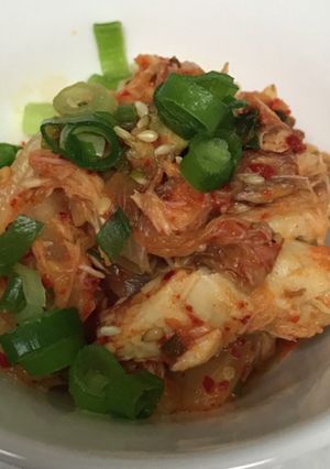 生協レシピ 鯖缶キムチ-レシピのメイン写真