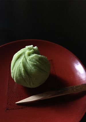 白餡で抹茶栗きんとん-レシピのメイン写真
