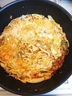 麻婆キャベツの卵とじ-レシピのメイン写真