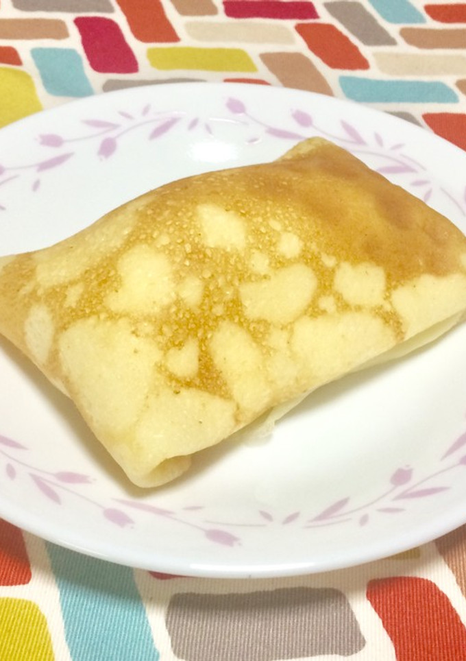 超簡単☆激うま♪原宿気分のバナナクレープ-レシピのメイン写真