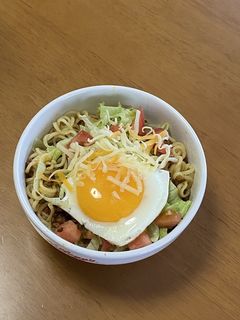 タコライス風みそラーメン-レシピのメイン写真