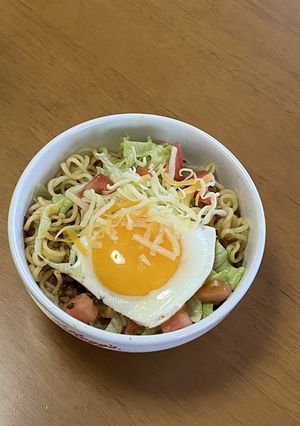 タコライス風みそラーメン-レシピのメイン写真