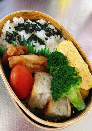 わかめご飯弁当-レシピのメイン写真