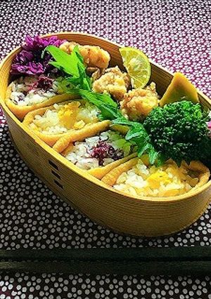 菊のおいなりさん-レシピのメイン写真