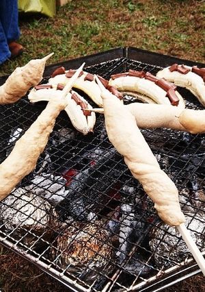 棒パン BBQ キャンプ-レシピのメイン写真