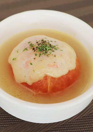 丸々トマトスープ【ＪＡ遠州夢咲】-レシピのメイン写真