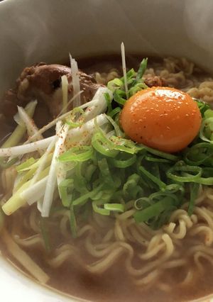 サッポロ一番親子みそラーメン-レシピのメイン写真