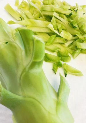 栄養満点！ブロッコリーの茎-レシピのメイン写真