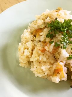 あさりとトマトの洋風炊き込みご飯-レシピのメイン写真