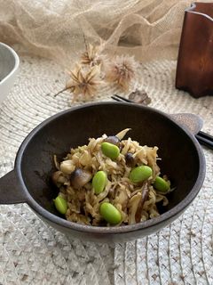 きのこと切り干し大根のにんにく醤油炒め-レシピのメイン写真