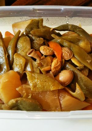 大根と人参といんげんの煮物-レシピのメイン写真