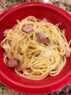 ソーセージと白菜の和風スープパスタ-レシピのメイン写真