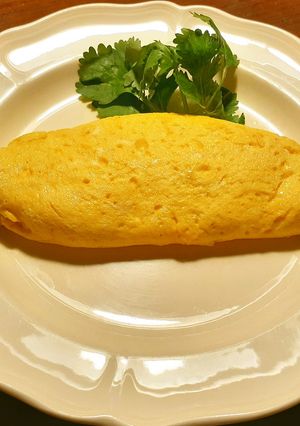 発酵玉葱ジュースのプレーンオムレツ-レシピのメイン写真