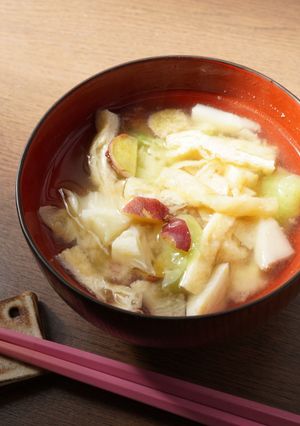 野菜の芯＆へた～エコな味噌汁-レシピのメイン写真