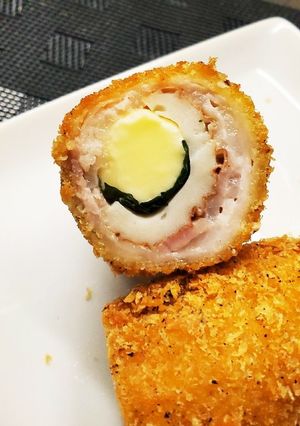 竹輪とチーズのトンカツ-レシピのメイン写真
