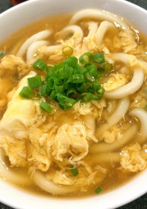 ウチのアレ♡ぽっかぽか！あんかけうどん-レシピのメイン写真