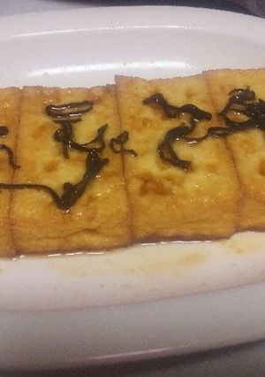 厚揚げのおつまみ-レシピのメイン写真