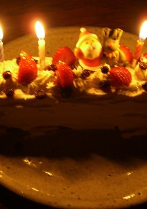 ＊簡単クリスマスケーキ＊-レシピのメイン写真