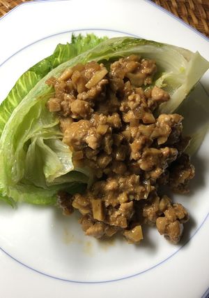 肉あんかけレタス-レシピのメイン写真