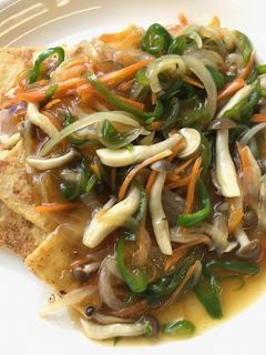 焼き豆腐の野菜あんかけ-レシピのメイン写真