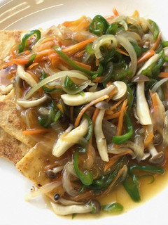 焼き豆腐の野菜あんかけ-レシピのメイン写真