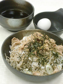 簡単 つけそば 豚つけ蕎麦 -レシピのメイン写真