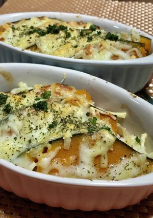 厚切りベーコンとかぼちゃのチーズグリル-レシピのメイン写真