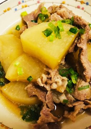 大根と豚肉のりんご煮-レシピのメイン写真