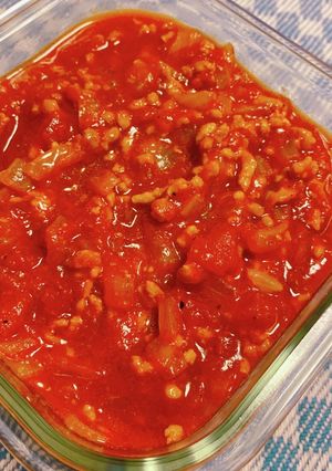 ＊トマト缶で！簡単ミートソース＊-レシピのメイン写真