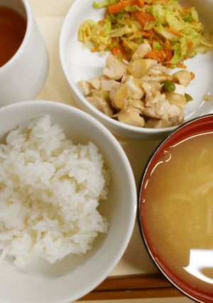 キャベツの胡麻和え　　保育園の給食-レシピのメイン写真