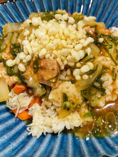 簡単焼き鳥缶 あんかけチャーハン!-レシピのメイン写真
