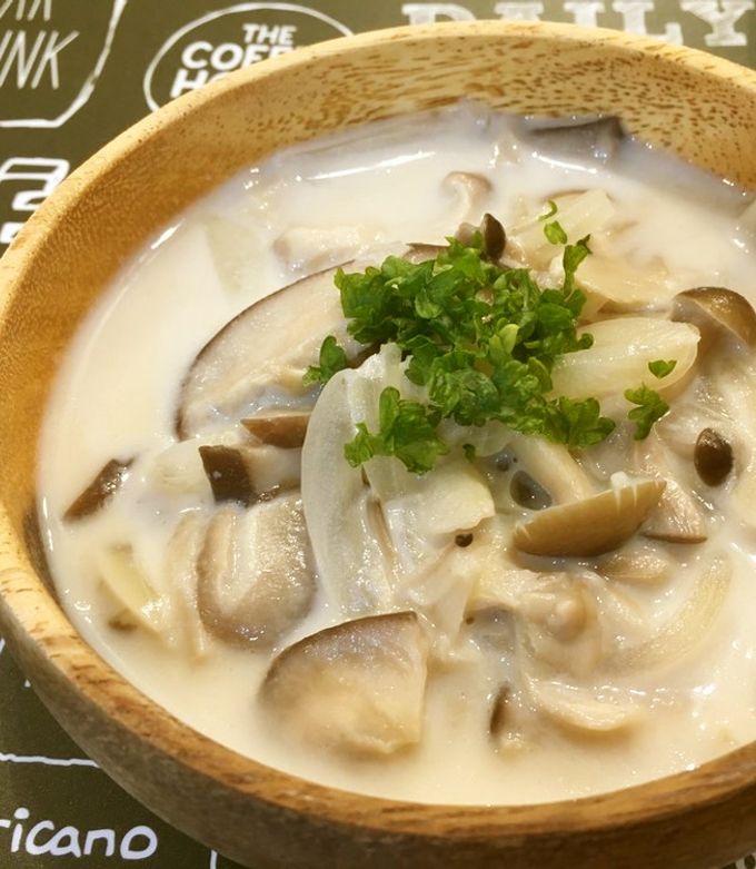 簡単きのこのミルクスープ by 市原市オッサくん 【クックパッド