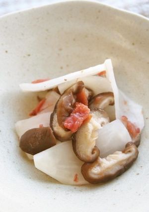 かぶと椎茸の梅あえ♪甘くてさっぱり♪-レシピのメイン写真