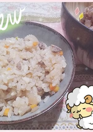 【出稼ぎメシ】絶品炊飯器ピラフ-レシピのメイン写真