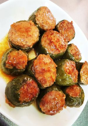 ピーマンの肉詰め-レシピのメイン写真