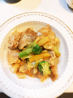 たこの子とブロッコリーの豚肉炒め-レシピのメイン写真
