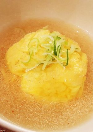 ｢出汁巻かない玉子｣の明太子餡掛け。-レシピのメイン写真