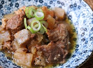 大根消費！圧力鍋で時短！牛筋大根-レシピのメイン写真