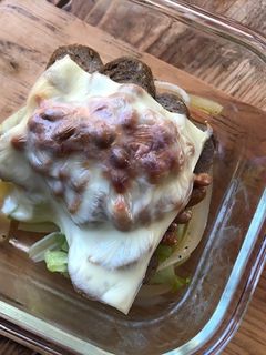納豆とイワシのつみれのチーズ焼き-レシピのメイン写真