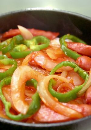 パスタを超える絶品ナポリタン丼-レシピのメイン写真