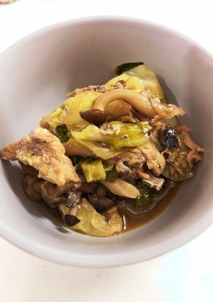 簡単☆キャベツとサバ缶の炒め煮-レシピのメイン写真