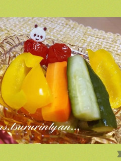 ワインに合う 宅飲み簡単ピクルス♡-レシピのメイン写真