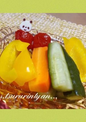ワインに合う　宅飲み簡単ピクルス♡-レシピのメイン写真