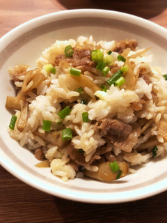 牛ごぼう飯-レシピのメイン写真